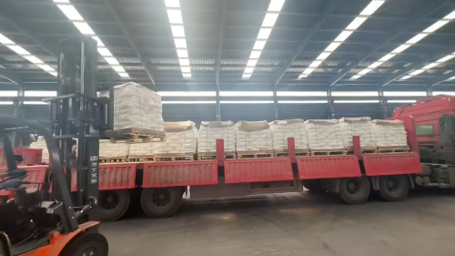 山东东达纤维素有限公司羧甲基淀粉钠产品装车运输准备