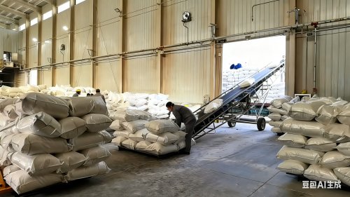 普溶羟丙基甲基纤维素产品装车发货现场