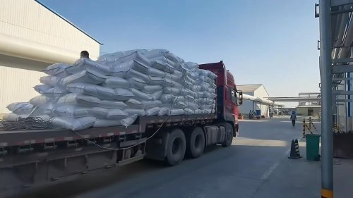 成品日化HPMC增稠剂整齐堆放等待装车