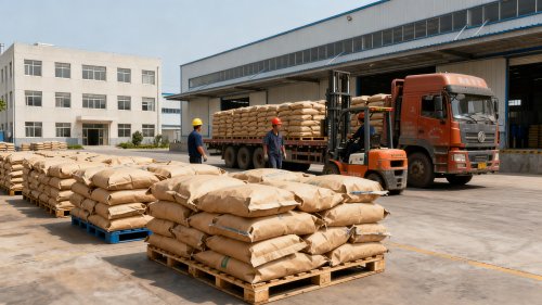 纤维素锂电池材料生产厂区实景