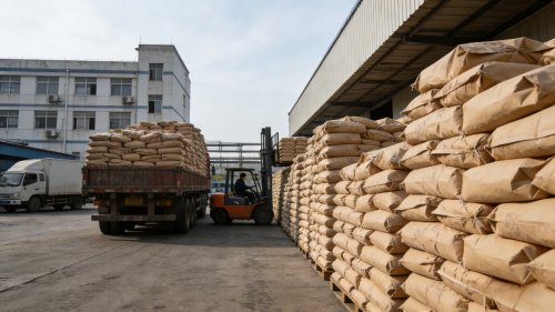 陶瓷专用HPMC产品装车现场