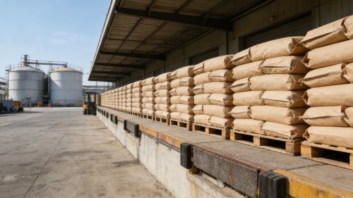 贵港羧甲基纤维素厂产品装车现场