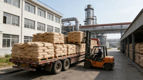 羟丙基甲基纤维素HPMC成品装车现场