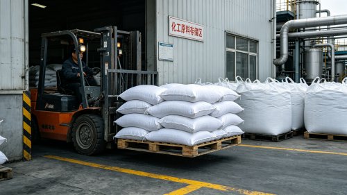 HPMC医药食品级2910粉末吨袋装车甲氧基28%至30%用于片剂包衣和食品增稠厂区实拍