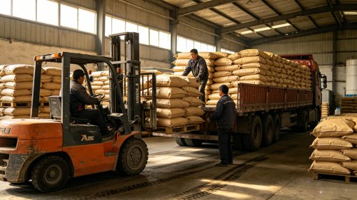 HPMC羟丙基甲基纤维素白色粉末工厂厂区装车保水率≥90%用于砂浆腻子瓷砖胶建材国标合格产品