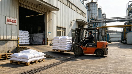 HPMC纤维素醚与CMC羧甲基纤维素钠产品码垛